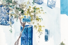 Tunis-sidi-bou-said-2-akvarel