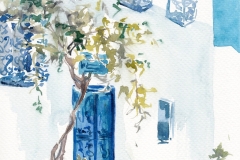 Tunis-sidi-bou-said-2-akvarel
