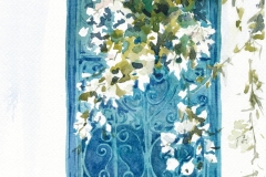 Tunis-sidi-bou-said-3-akvarel