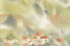 planine-selo-akvarel