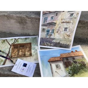 castra_2023_02 Watercolor Festival Castra 2023. Plein air watercolor.