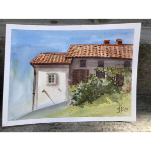 castra_2023_04 Watercolor Festival Castra 2023. Plein air watercolor.